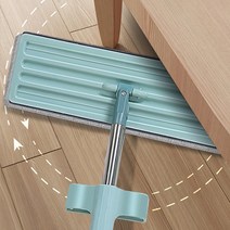 깔끔한 바닥청소 손 안대고 물 짜는 이지 밀대걸레 물걸레청소기 대청소 학교 업소 사무실, 그린