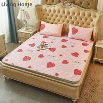 Living Home리빙홈 라텍스 여름침대패드 쿨링 고정패드, 01
