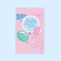 선물 장식 씰링 포장 데코레이션 스티커 /갑 씰링 라벨 5* 베이 샤워 선 상자 씰 일 파티 장식, 05 p
