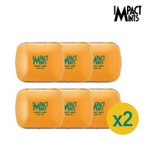 임팩트민트 무설탕 캔디 망고 12개입 독일산 직수입, 단품