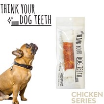 THINK TOUR DOG 소고기 연어 오리 치킨 딩고 우유껌, 1개, 치킨 딩고 우유껌 1p
