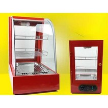 온장고 편의점 약국 음료 캔커피 보온고 음식 온열기, 노란색 대형 2단