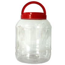 젓갈통 5L 젓갈병 반찬통 반찬병 된장통 고추장통 새우젓통 광구 대광구 페트용기 페트병 플라스틱 손잡이, 4