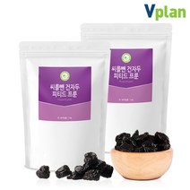 브이플랜 푸룬 건 자두 서양 말린자두 프룬 2kg (총 2팩) 켈리포니아, 2개
