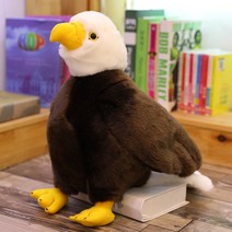 흰머리 독수리 봉제인형 독수리인형 동물 버드 인형 선물 새인형, 20cm 1개