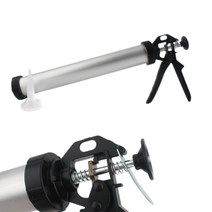 실링건 480MM 코킹건 실링콘총 글루건