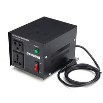 LVYUAN(료엔) 업 트랜스 다운 트랜스 500W 해외 국내 양용형 변압기 전세계 대응 강압·승압 포터블 트랜스
