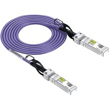 10Gtek 오렌지 컬러 10G SFP+ DAC 케이블 시스코 SFPH10GBCU1M 메라키 MACBLTA1M 유비퀴티 유니파이 디링크 슈퍼마이크로 포티넷 넷기어용 트위낵스 SFP, Blue_0.42m