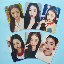 포카 포토카드 시즌그리팅 6 개대 Kpop IVE 카드 앨범 후 Photocard 자체 제작 컬렉션 LOMO 팬 선물 세트, [05] Wonyoung