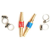 용접노즐 산소 아세틸렌 역화 방지기 체크 밸브 불꽃 버스터 감압기 조절기 파이프용 가스 절단 토치, 01 1 pair_01 for 6mm pipe