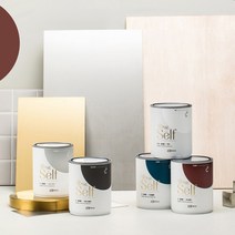 kcc 숲으로 수성페인트 셀프페인트 철재페인트, 오션블루 1L