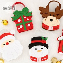 228 민화샵 펠트가방, MH228_01. 산타