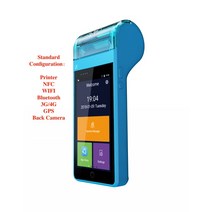 NFC단말기 NFC카드단말기 휴대용 핸드 헬드 POS 터미널 EMV PCI 인증 모바일 지불 안드로이드 기계 NFC 신, 01 Standard Function_01 EU 플러그