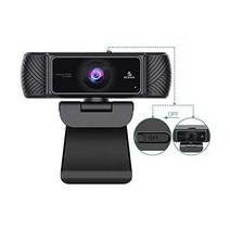 NexiGo N680 1080P Business 웹캠with 마이크로폰 Software and 프라이버시커버 AutoFocus 스트리밍USB 웹카메라 for 온라인Class