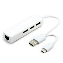 DFMEI USB2.0/3.1Type-C 2-in-one transit 카드+3 허브 시스템 Win8 무료 드라이브, 하얀색