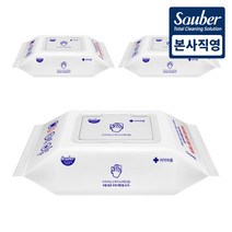 자우버 뽑아쓰는 에탄올 손소독 티슈 대용량 50매 3팩