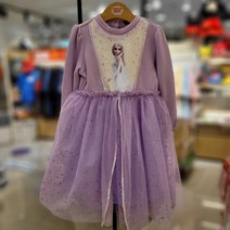 코코리따 부드럽고 따스한 밍크 융기모 블링 블링 원터 엘사 유니콘 원피스