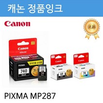 캐논 정품잉크 PG-810 PIXMA MP287용 검정9ml, 1