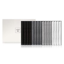 코튼랩 뱀부얀 아기 수건 목욕 타올 150g 16매 선물세트, 1개, 혼합 16매세트