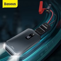 Baseus 자동차 점프 스타터 12000mah 1000a 휴대용 비상 스타터 전원 은행 12v 자동 부스터 시작 장치 배터리 자동차