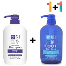 하또무기 율무 샴푸 냄새 사춘기 두피 클리닉, 율무샴푸 1개_라벤더스크럽 1개