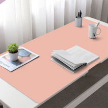 마우스 데스크 사무실책상꾸미기 매트 와이드 테이블 패드 책상 긴, 중(60x30)