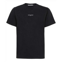 MAISON KITSUNE 명품23SS 메종키츠네 로고 반팔티셔츠 23SSKM00112KJ0035BLACK