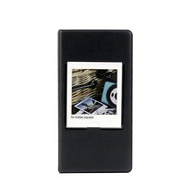 8064 포켓 레트로 pu 사진 앨범 fujifilm sq1 sq6 sq20 sq10 sp3 카메라 액세서리 용 instax 스퀘어 필름에 적합, 64 포켓 블랙