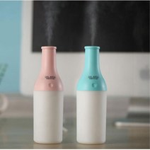 귀여운 보틀형 USB 미니 가습기 책상용가습기 책상, 필터1x17 5개