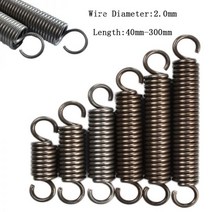 개방형 인장 스프링 확장 연장 와이어 직경 1.2mm - 2.0mm 5mm-22mm, 15mm, 100mm