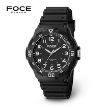 포체 FOCE 플레이어 우레탄밴드 시계 FP1127B-BK
