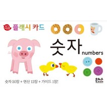 아기지능방 플래시카드 - 숫자, 은하수미디어
