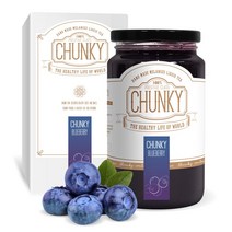 청키 수제 생 블루베리청 수제청 과일청, 1개, 700g, 500ml
