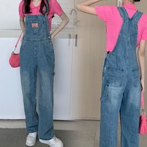 비엔티 멜빵 데님팬츠