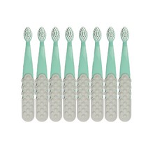 래디어스 토츠플러스 유아용 칫솔, 8개, 그레이 + 민트