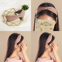 레자 꼬임 헤어밴드 핑크 단발헤어밴드 단발머리머리띠 여자머리띠 여자헤어밴드 헤어머리띠