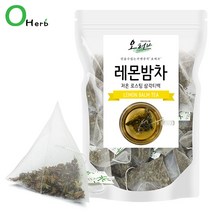 레몬밤티백 레몬밤차 멜리사 100개 허브티 허브차, 1개