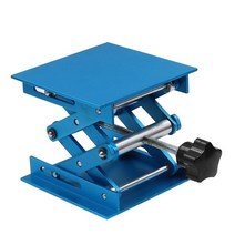 목공작업대 리프트 테이블 실험실 플레이트 수동 스탠드 잭 가위 플랫폼 라우터 작업대 테이블 목공, 한개옵션0