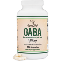 더블우드 가바 GABA 1000mg 서빙 5개월분 300캡슐, 1개
