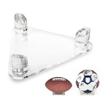 ball display bracket deluxe acrylic ball stand triangle display stand holder for footballs 농구 배구