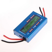 디지털 와트 미터 간단한 LCD DC 전력 분석기 와트 볼트 앰프 미터 전류 에너지 미터 전류계 12V 24V 태양 광 분석기|에너지 계량기|