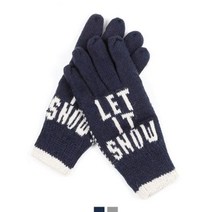 남녀공용 렛잇쇼 스노우 털장갑