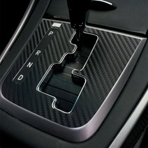 [럭키카] 아반떼MD 카본 기어 패널마스크 차량스티커 튜닝용품 인테리어 실내몰딩 튜닝스티커 카악세사리 자동차용품 새차 선물 드레스업 DIY 랩핑지, 1개, 필수옵션:유광실버카본