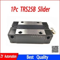 1개 TRS25B TRS25A 슬라이더 블록 일치 선형 레일 diy 부품 세트에 TRS25 가이드 사용