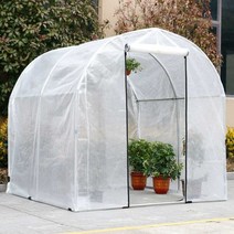 가정용 비닐하우스 겨울 단열 창고 조립식 텃밭 농막, 폭1.5m길이2m높이2m(돔내튜브25개)