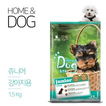홈앤독 애견사료 주니어 티에스, 1개, 1.5kg