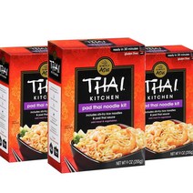 Thai Kitchen Gluten Free Pad Thai Noodle Kit 타이키친 글루텐 프리 팟타이 누들 키트 9oz 255g 1팩