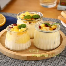 푸딩병 요거트병 유리 요구르트병 100ml 150ml 200ml 푸딩 유리병 젤리 Wstug 증정, 150ML 5개 세트