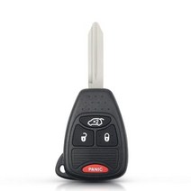 자동차 스마트 키 부품 교체 스마트키 설치 KEYYOU 3 버튼 원격 Fob 케이스 셸 닷지 다코타 Durango 충전기 지프 그랜드 크라이슬러 300 타운, type 4