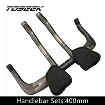 자전거 핸들바 드롭바 카본 타임 트라이얼 tt 바 레스트 트라이애슬론 부품 31.8mm, 400mm 설정